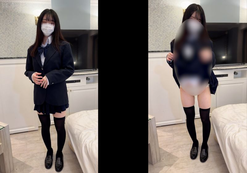 FC2-PPV-4008181 【私拍】天真漂亮黑髮苗條美腳OO２