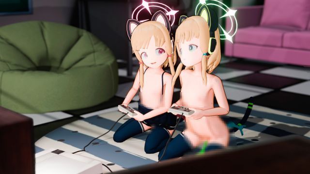  桃井与绿 – 竞技游戏