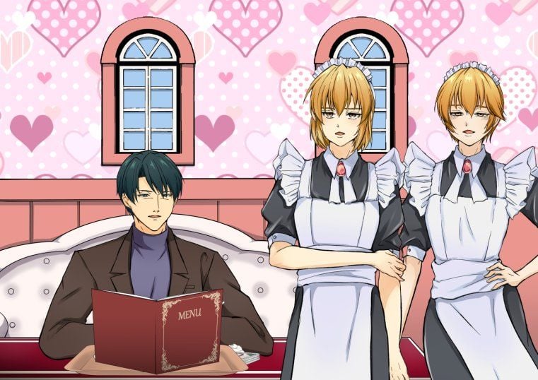  雌墮的兒子被父親施加了女僕教育